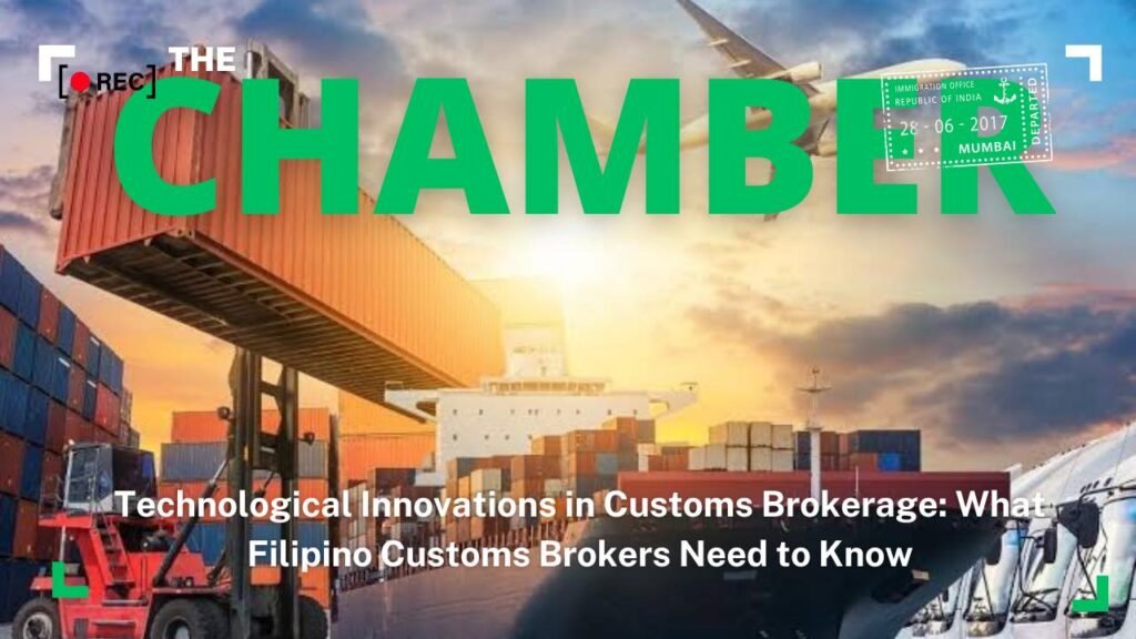 Technology Insights for Filipino Customs Brokers: Your Final Call Here